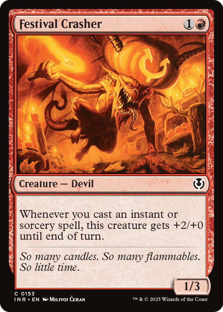 Festival Crasher (INR-153) [Innistrad Remastered] Foil