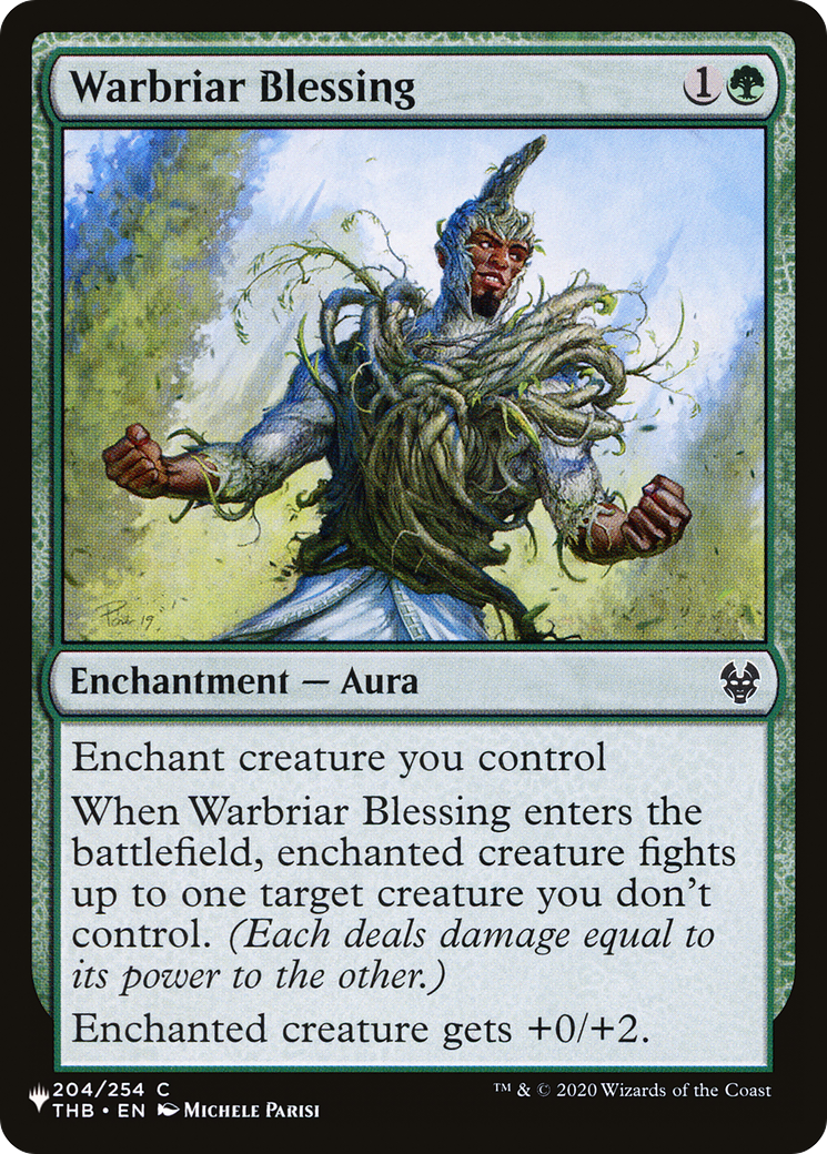 Warbriar Blessing (LIST-204/254) [The List]