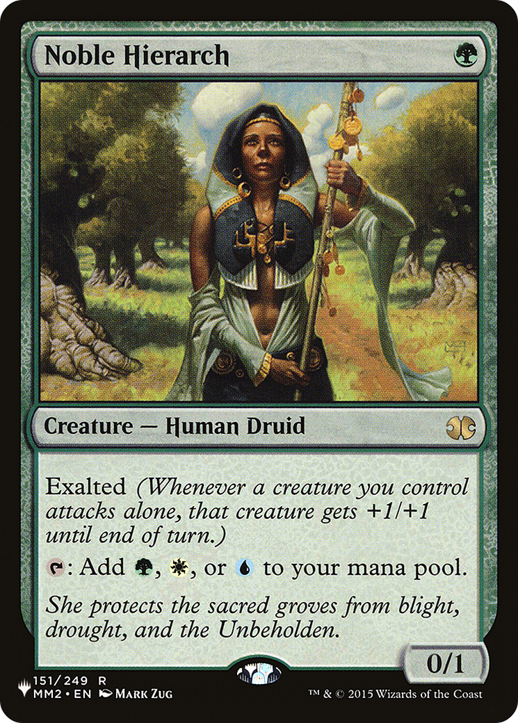 Noble Hierarch (LIST-151/249) [The List]