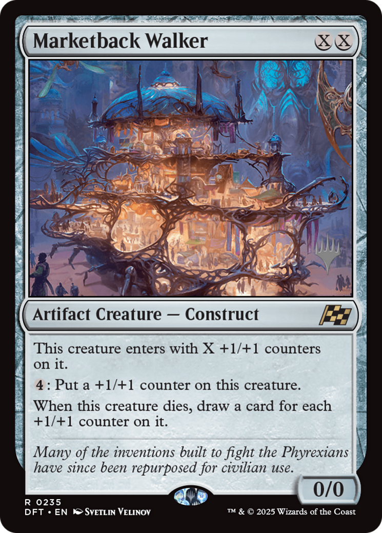 Marketback Walker (PPDFT-235) [Promo Pack: Aetherdrift] Foil