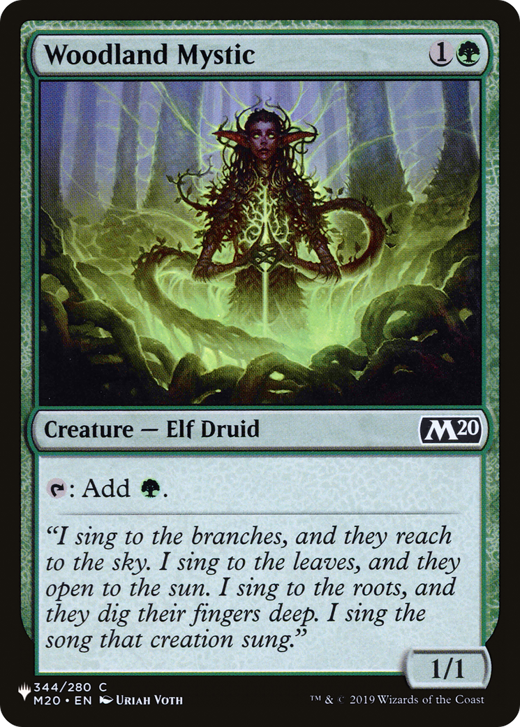 Woodland Mystic (LIST-344/280) [The List]