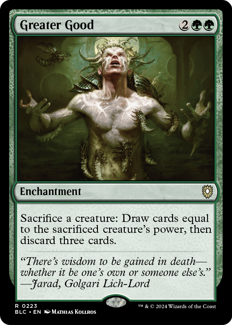 Greater Good (BLC-223) [Bloomburrow Commander]