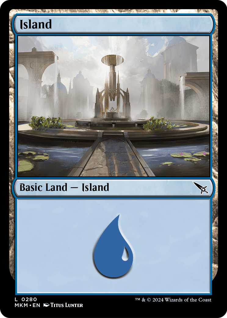 Island (MKM-280) [Murders at Karlov Manor] Foil