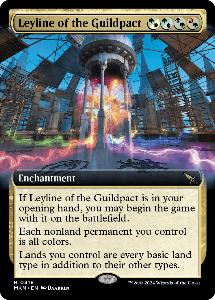 Leyline of the Guildpact (Extended Art) (MKM-418) [Murders at Karlov Manor]