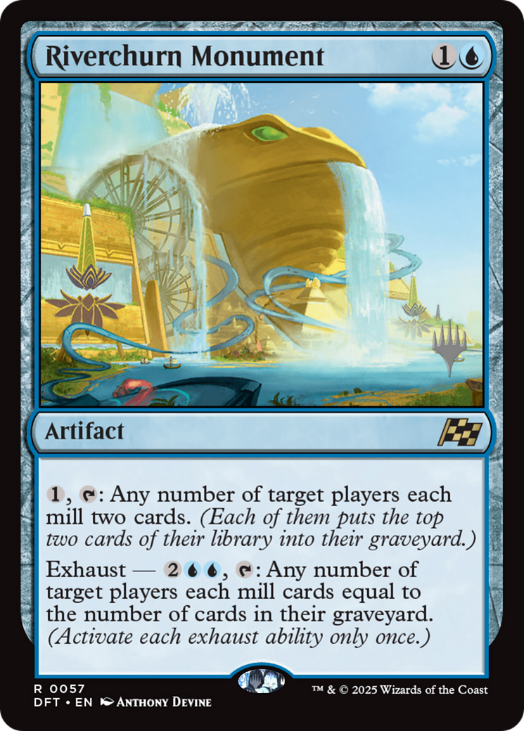 Riverchurn Monument (PPDFT-057) [Promo Pack: Aetherdrift]