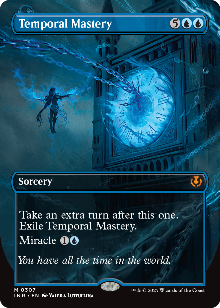 Temporal Mastery (Borderless) (INR-307) [Innistrad Remastered] Foil