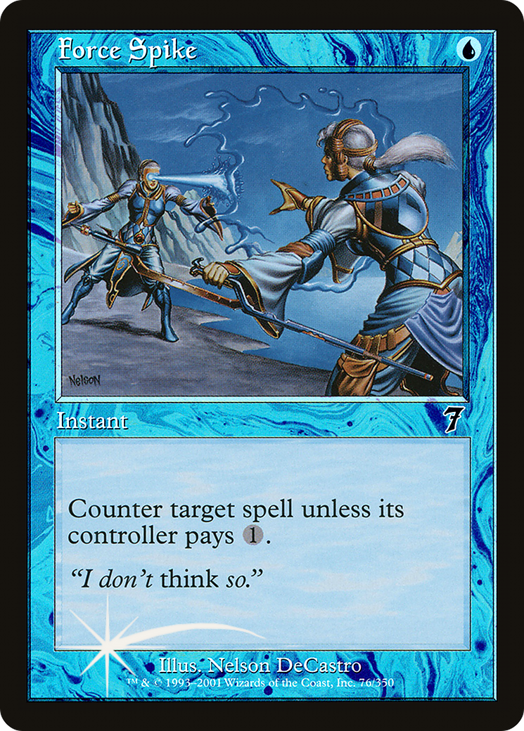 Force Spike (7ED-076) [7th Edition]