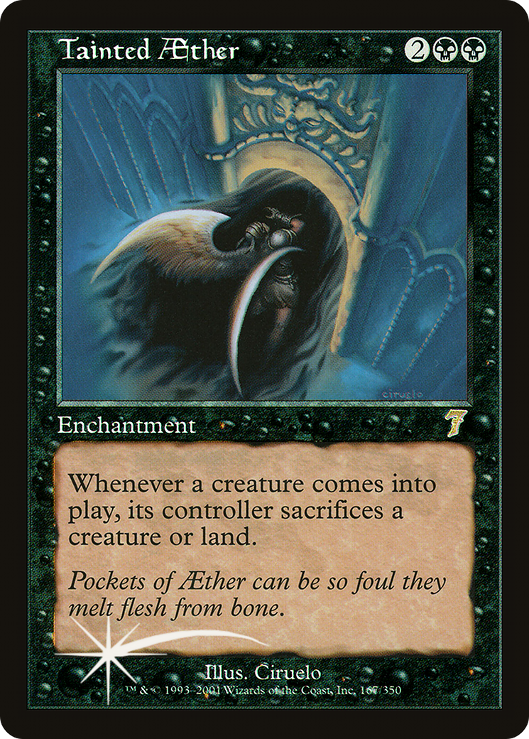Tainted Aether (7ED-167) [7th Edition] Foil