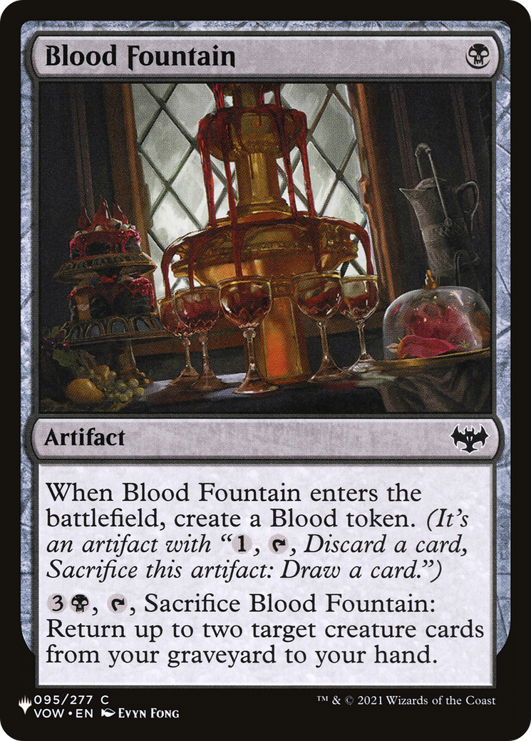 Blood Fountain (LIST-095/277) [The List]