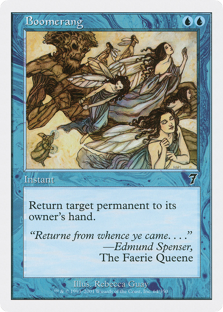 Boomerang (7ED-064) [7th Edition] Foil
