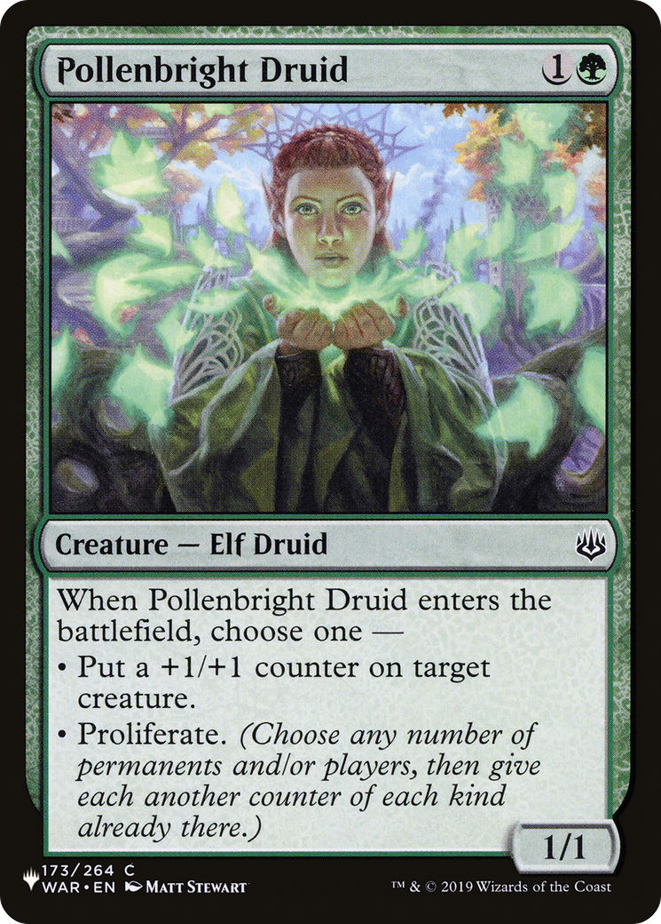 Pollenbright Druid (LIST-173/264) [The List]