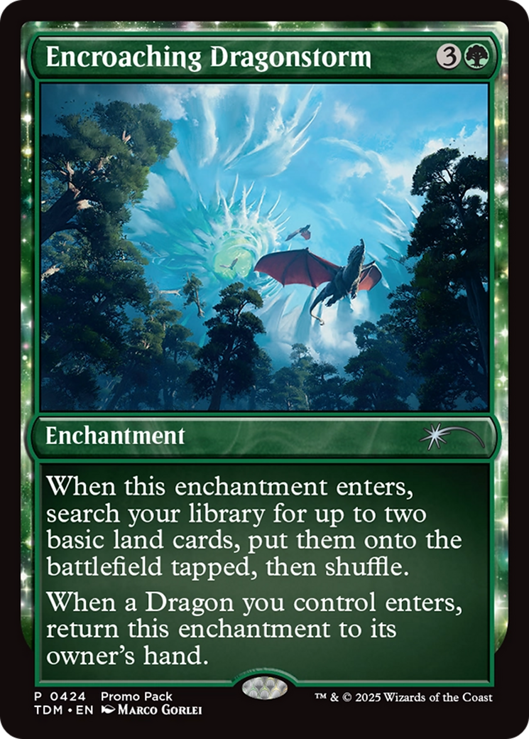 Encroaching Dragonstorm (PPTDM-424) [Promo Pack: Tarkir: Dragonstorm]