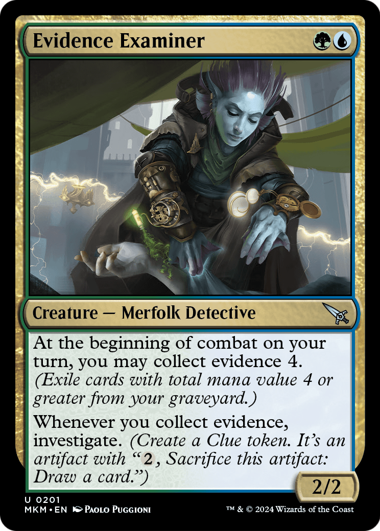 Evidence Examiner (MKM-201) [Murders at Karlov Manor]