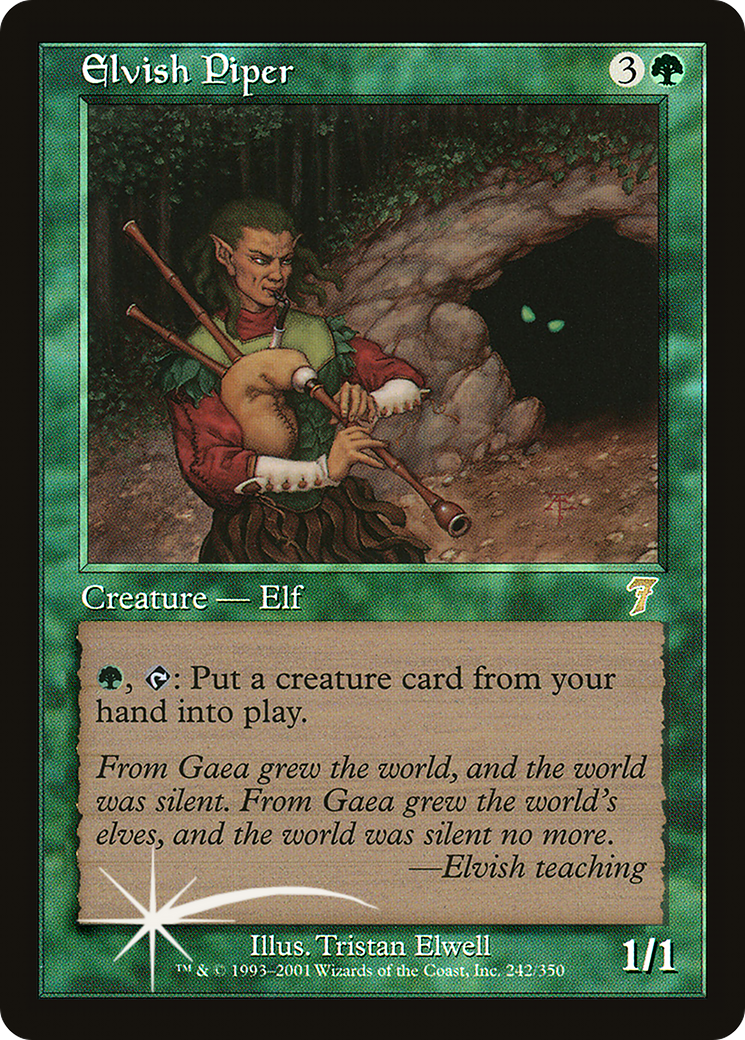 Elvish Piper (7ED-242) [7th Edition]