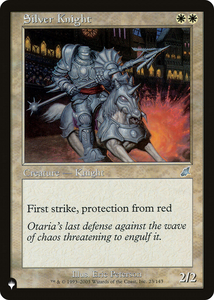 Silver Knight (LIST-23/143) [The List]