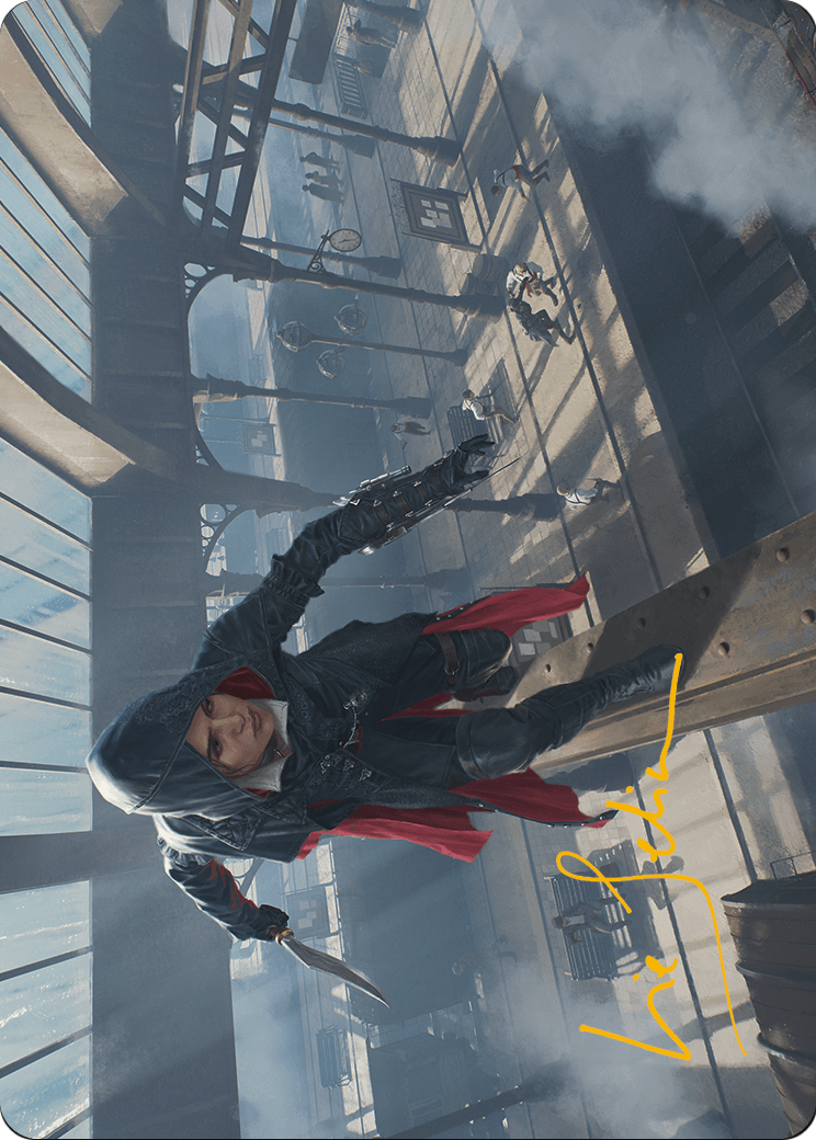 Evie Frye Art Card (Gold-Stamped Signature) (ASACR-001) (Borderless) [Assassin's Creed Art Series]