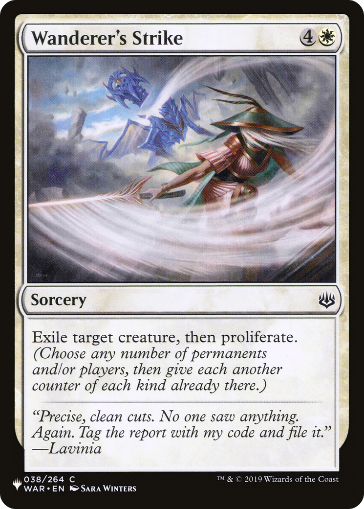 Wanderer's Strike (LIST-038/264) [The List]