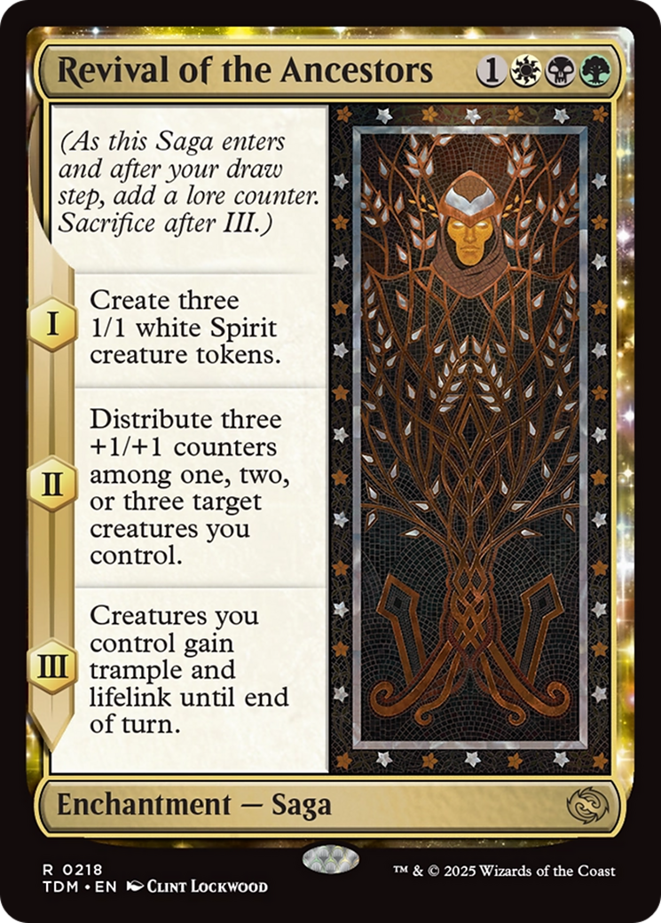 Revival of the Ancestors (TDM-218) [Tarkir: Dragonstorm]