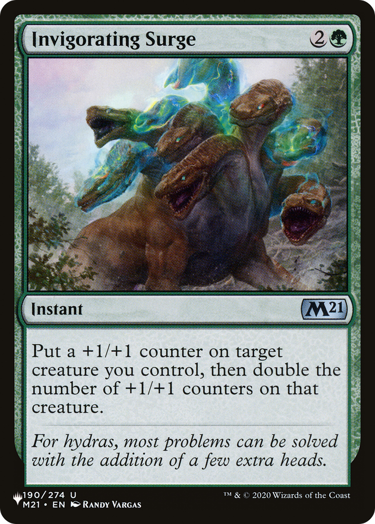 Invigorating Surge (LIST-190/274) [The List]
