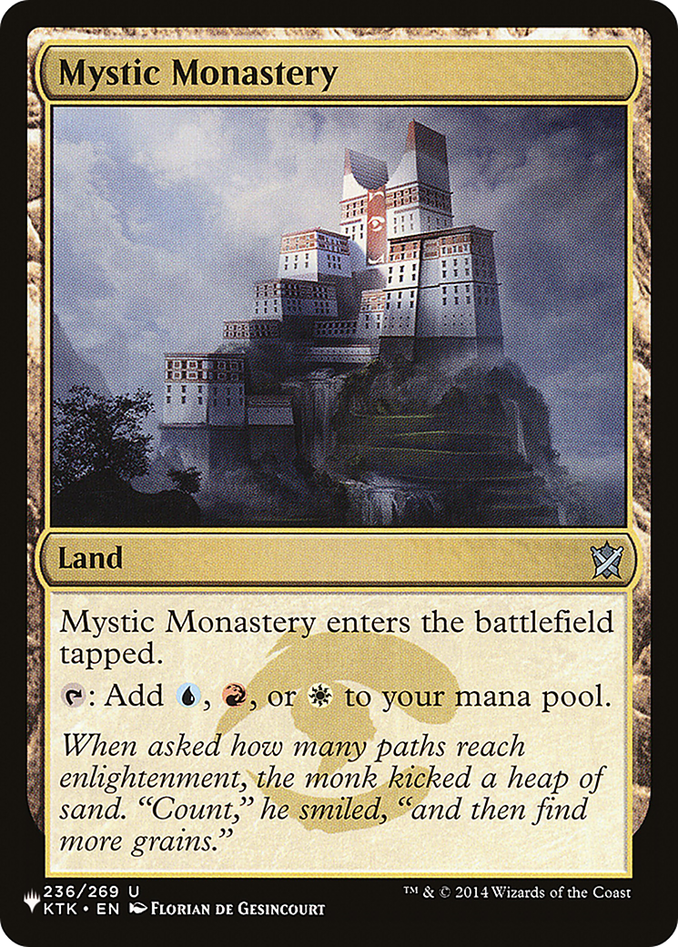 Mystic Monastery (LIST-236/269) [The List]