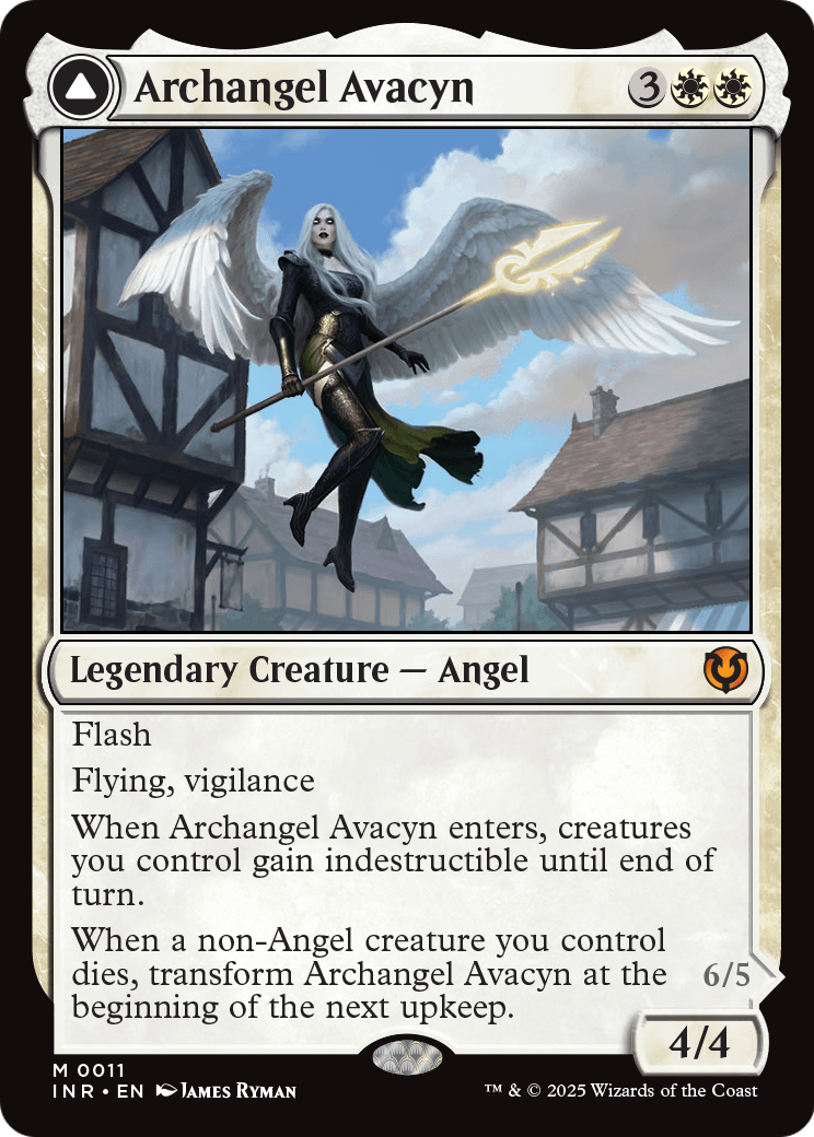 Archangel Avacyn (INR-011) [Innistrad Remastered] Foil