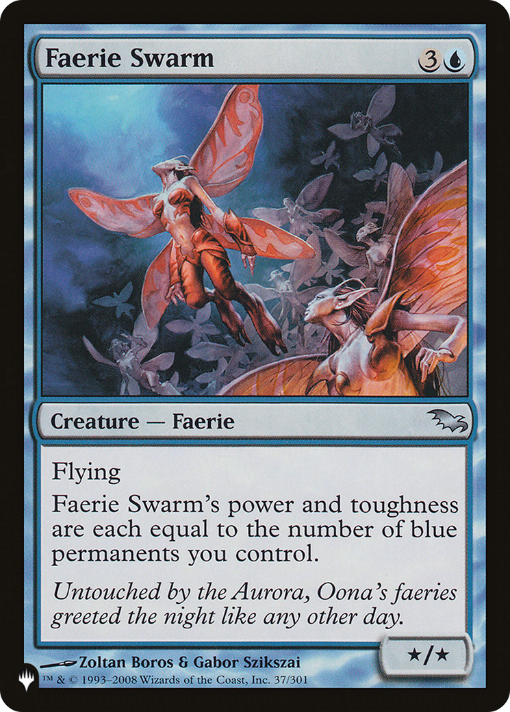 Faerie Swarm (LIST-37/301) [The List]