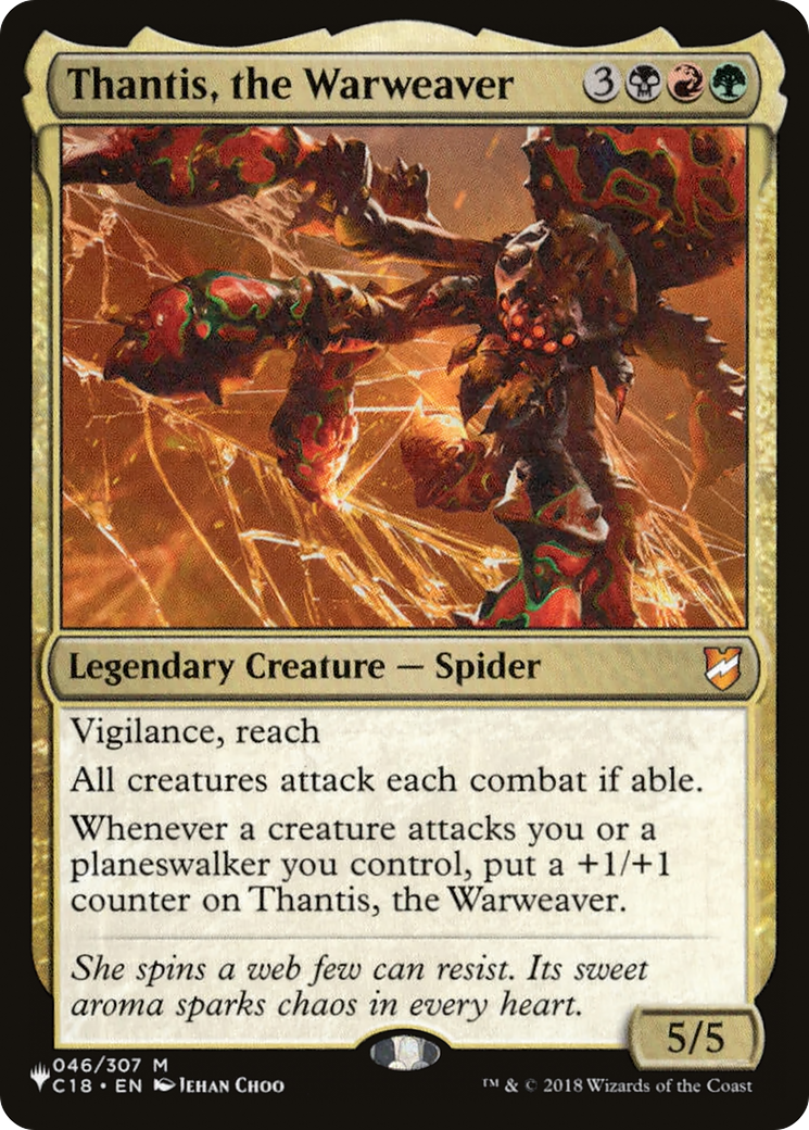 Thantis, the Warweaver (LIST-046/307) [The List]