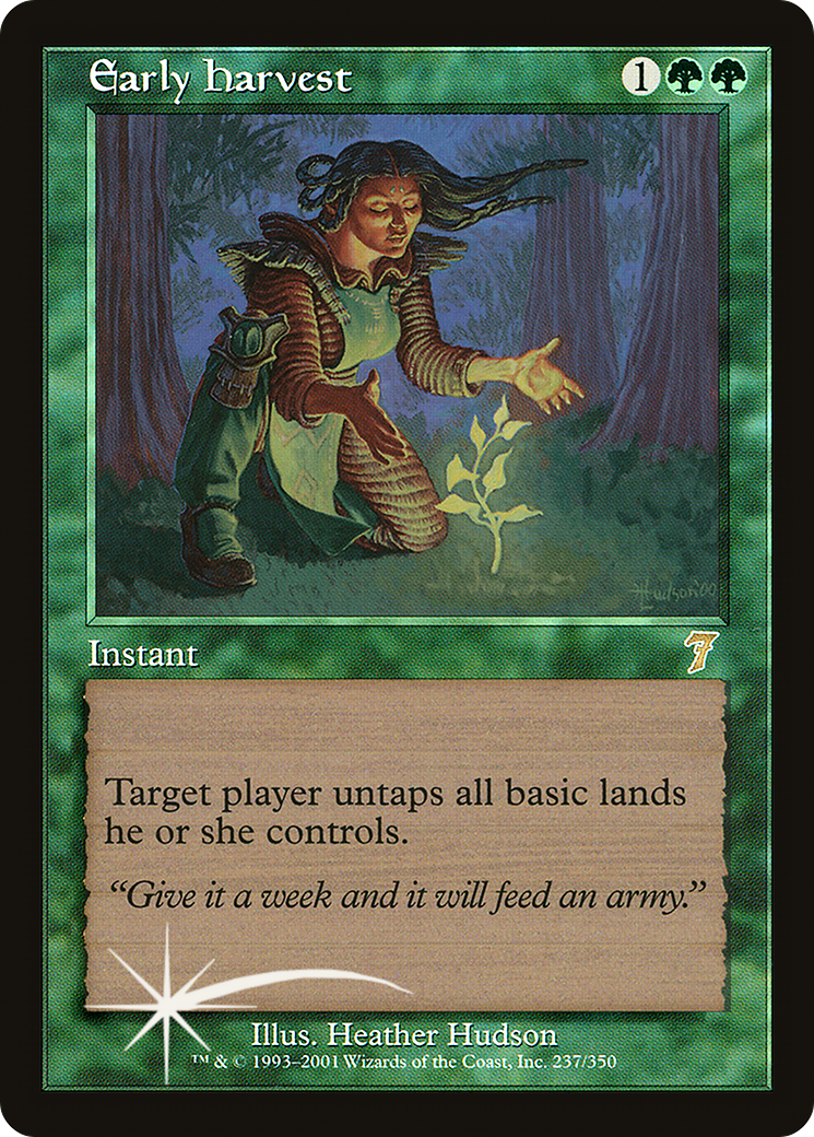 Early Harvest (7ED-237) [7th Edition] Foil
