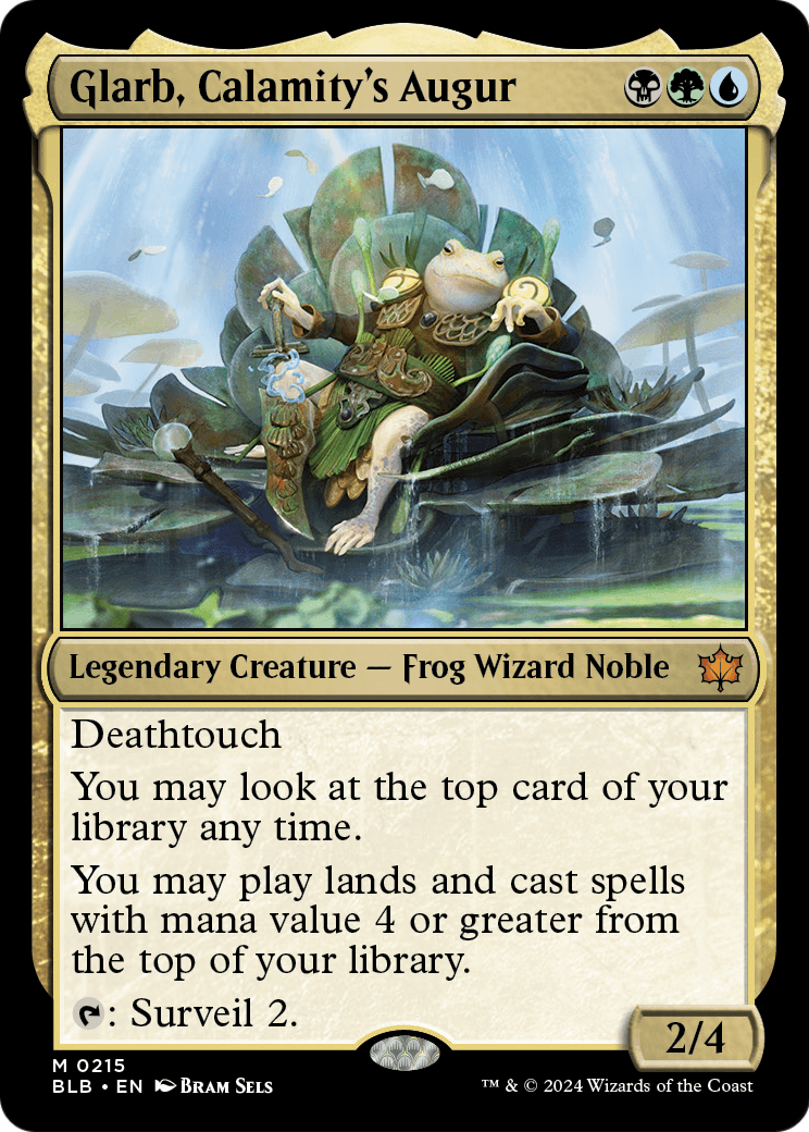 Glarb, Calamity's Augur (BLB-215) [Bloomburrow]