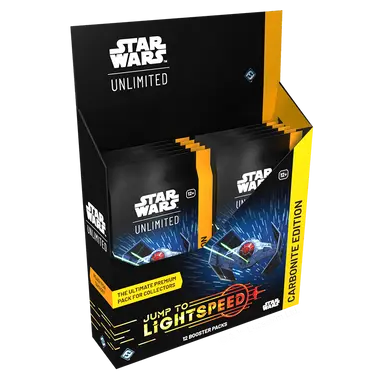 Star Wars Unlimited  Jump to Lightspeed Carbonite Edition Booster Box (PREORDER)