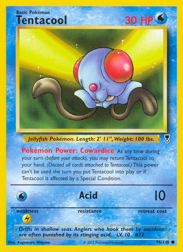 Tentacool (96/110) [Legendary Collection]