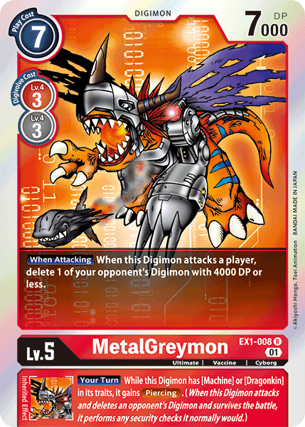 MetalGreymon [EX1-008] [Classic Collection]