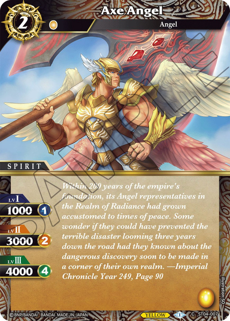 Axe Angel (ST04-007) [Starter Deck 04: Forbidden Magic]