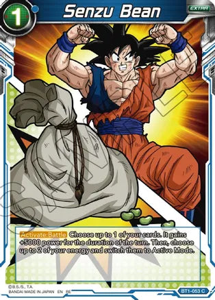 Senzu Bean (BT1-053) [Mythic Booster]