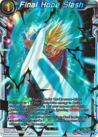 Final Hope Slash (BT10-056) [Rise of the Unison Warrior]