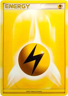 Lightning Energy (2007 Unnumbered D P Style Non Holo) [League & Championship Cards]