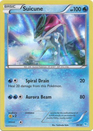 Suicune (30/30) [XY: Trainer Kit - Pikachu Libre & Suicune]