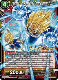 Vegeta, a Master's Temperament (Alt Art) (P-137) [Assault of the Saiyans Prerelease Promos]