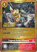 Legend-Arms Alliance [ST13-16] (2023 Store Participant) [Starter Deck: Ragnaloardmon Promos]