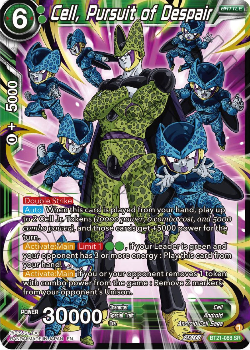 Cell, Pursuit of Despair (BT21-088) [Wild Resurgence]