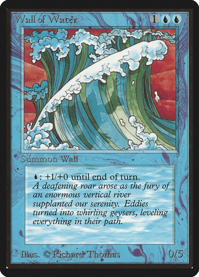 Wall of Water [Limited Edition Beta]