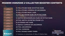 Modern Horizons 2 - Collector Booster Case