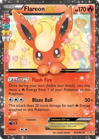 Flareon EX [Generations: Radiant Collection]