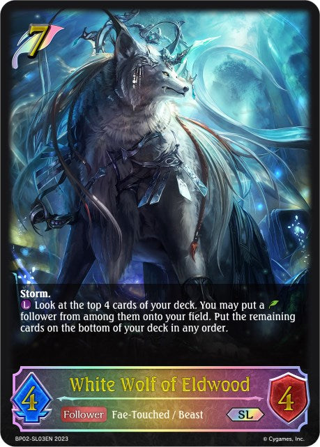 White Wolf of Eldwood (BP02-SL03EN) [Reign of Bahamut]