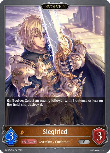 Siegfried (BP02-P18EN) [Reign of Bahamut]