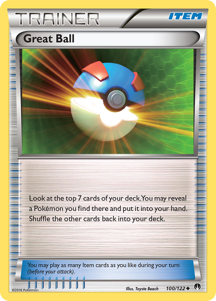 Great Ball (100/122) [XY: BREAKpoint]