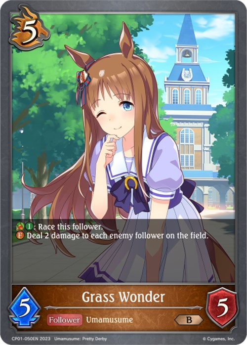 Grass Wonder (CP01-050EN) [Umamusume: Pretty Derby]