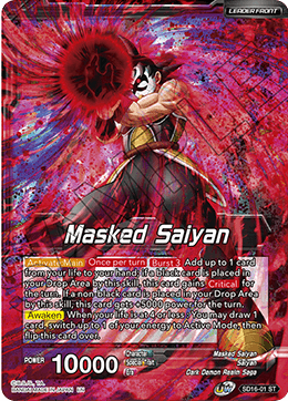 Masked Saiyan (Starter Deck - Darkness Reborn) [SD16-01]