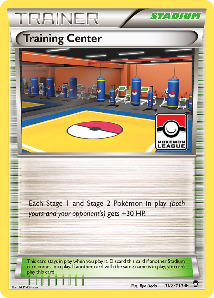 Training Center (102/111) [XY: Furious Fists]
