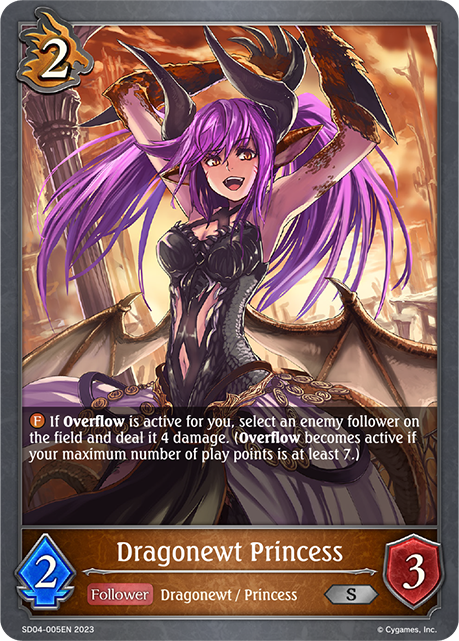 Dragonewt Princess (SD04-005EN) [Wrath of the Greatwyrm]